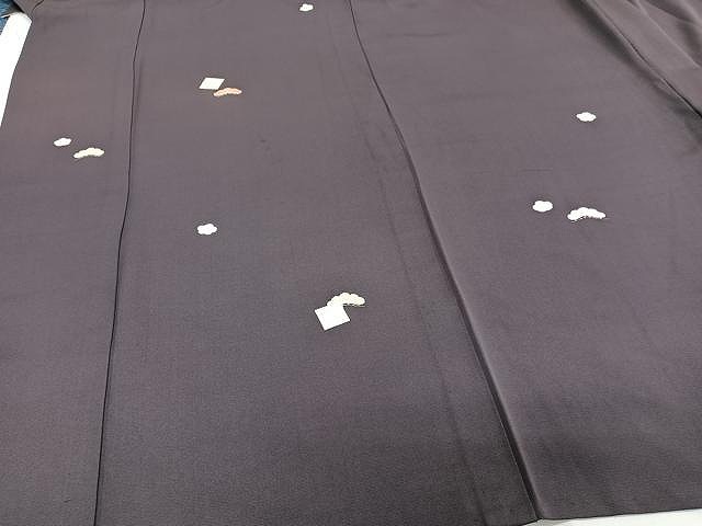 平和屋着物▽訪問着 単衣 源氏香松文 正絹 逸品 CAAU3939xi