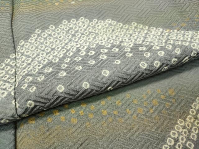 平和屋着物○上質な小紋 箔散らし文 さが美扱い 正絹 逸品 DAAV4891ud