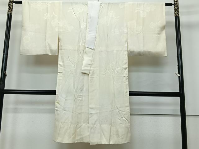 平和屋2■上質な長襦袢　無双仕立て　重ね山花車地紋　暈し染め　逸品　未使用　DAAG7007ma 長襦袢 : 平和屋