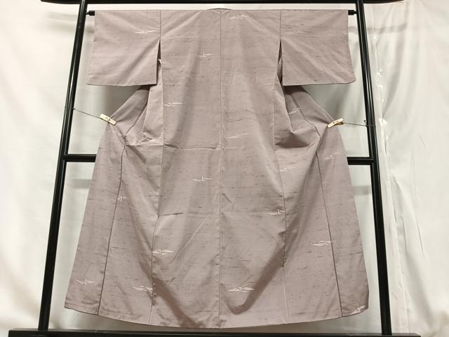 平和屋着物□極上 本場大島紬 7マルキ 雪輪重ね 逸品 未使用