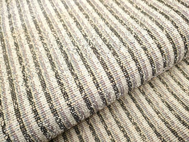 平和屋着物○両面 全通柄袋帯 縞 正絹 逸品 CAAU9528hy