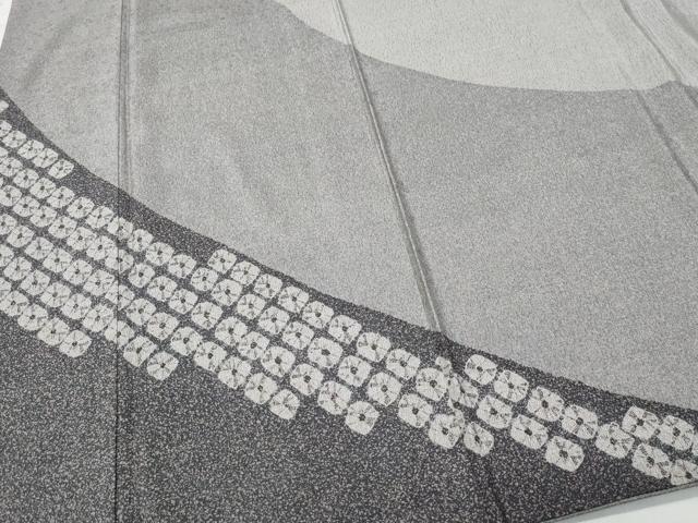 平和屋着物○訪問着 本場染大島紬 舞花文 正絹 逸品 CAAU9613vf