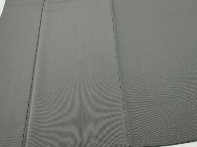 平和屋着物○江戸小紋 本草木萬両染 万筋 黒鳶色×