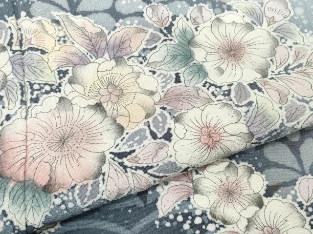 平和屋着物○訪問着 辻が花 正絹 逸品 CAAU9625vf 平和屋着物○訪問着