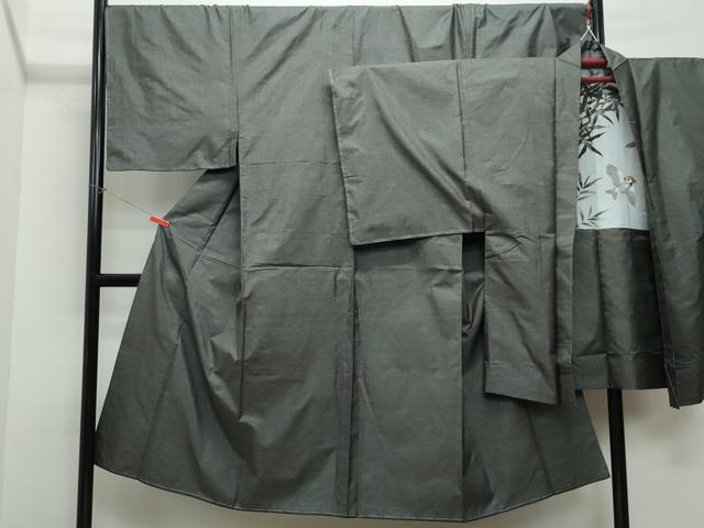 平和屋着物●男性　本場大島紬　アンサンブル　100亀甲　総詰め　正絹　逸品　CAAU9662vf