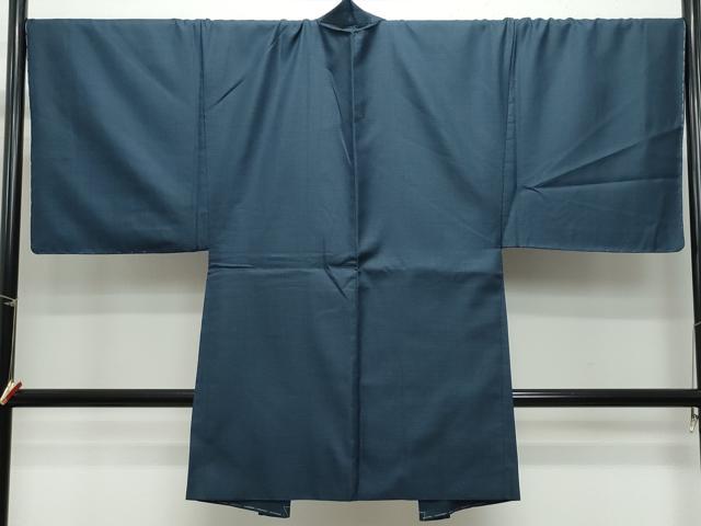平和屋着物○男性 お召 アンサンブル 吉祥文 正絹 逸品 CAAU9668vf