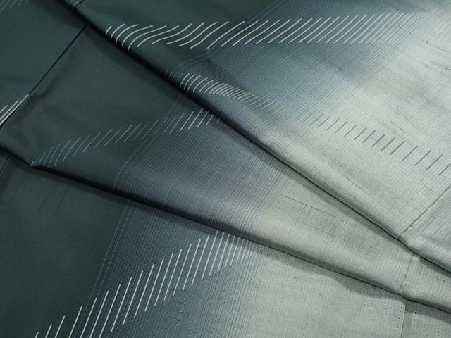 平和屋着物●上質な紬　霞文　さが美扱い　正絹　逸品　CAAU9690vf