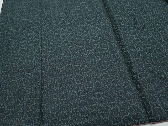 平和屋着物○上質な紬 吉祥文 正絹 逸品 CAAU9876vf