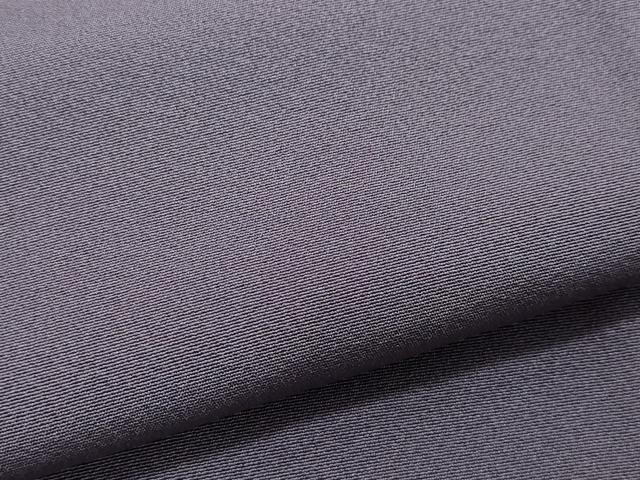 平和屋着物○上質な色無地 葡萄鼠色 正絹 逸品 CAAU9950vf