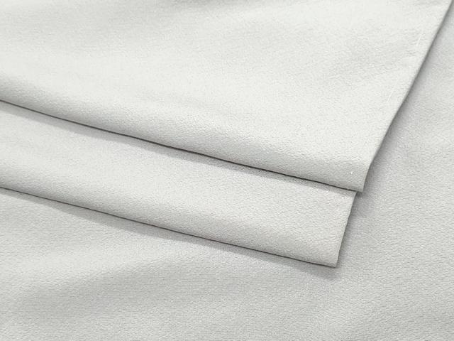 平和屋着物●上質な色無地　牡丹鼠色　正絹　逸品　未使用　CAAU9953vf