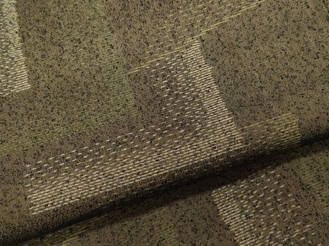 平和屋着物○本場大島紬 薩摩結城 吉祥文 正絹 逸品 未使用 CAAU9959vf