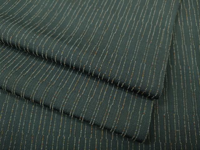 平和屋着物▽上質な紬　単衣　吉祥間道　正絹　逸品　CAAV3184ut