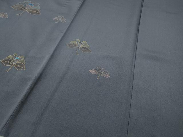 平和屋着物▽訪問着 単衣 刺繍 吉祥花文 金彩 正絹 逸品 CAAV3200ut