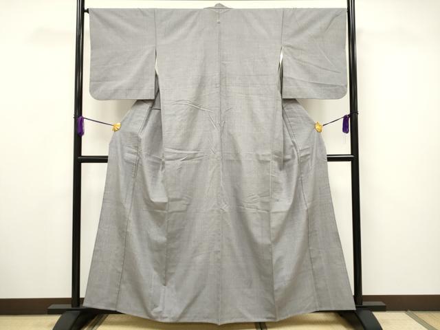 平和屋着物▽結城紬　単衣　色無地　潤色　正絹　逸品　CAAV3696dy 平和屋着物▽結城紬 単衣 色無地 潤色 正絹 逸品 CAAV3696dy