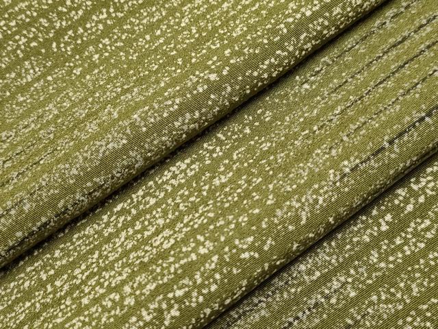 平和屋着物▽上質な小紋　単衣　横段文　正絹　逸品　CAAV3729dy