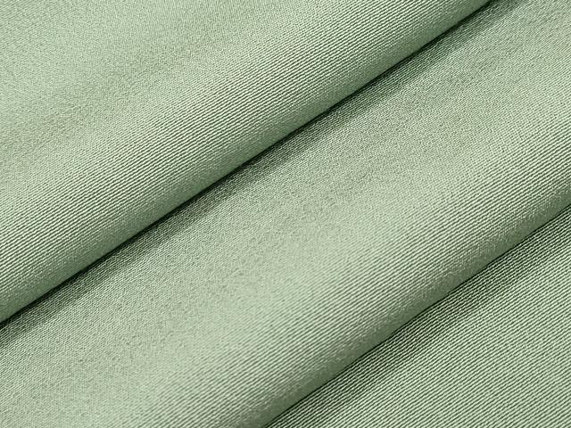 平和屋着物▽上質な色無地　単衣　薄萌葱色　正絹　逸品　未使用　CAAV3796dy