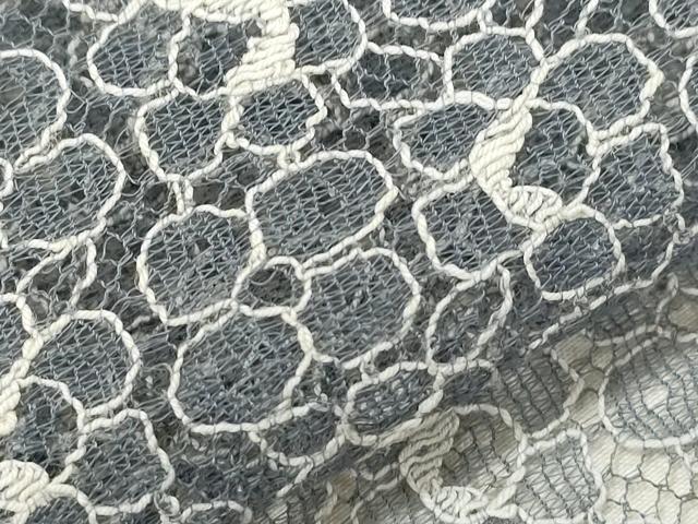 平和屋着物▽羽織　スリーシーズン　春夏秋　塵除け　総レース　花尽し文　正絹　逸品　CAAV3808dy 平和屋着物▽羽織 スリーシーズン 春夏秋 塵除け 総レース 花尽し文