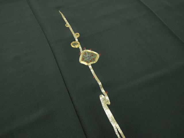 平和屋着物○訪問着 総刺繍 駒刺繍 槍梅 正絹 逸品 CAAV4711vp