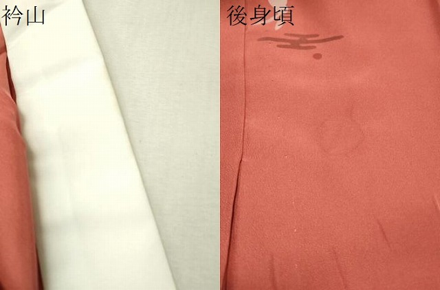 平和屋着物○長襦袢 無双仕立て 跳兎 正絹 逸品 CAAV4718vp