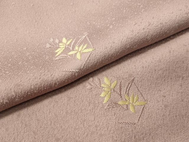 平和屋着物○本加賀友禅作家 柿本市郎監修 小紋 草花文 正絹 逸品