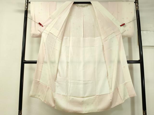 平和屋着物○長襦袢 無双仕立て 梅鉢地紋 暈し染め 正絹 逸品 CAAV4746vp