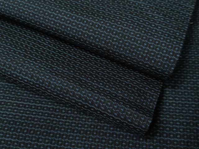 平和屋着物●男性　本場大島紬　アンサンブル　100亀甲　総詰め　正絹　逸品　CAAV4778vp