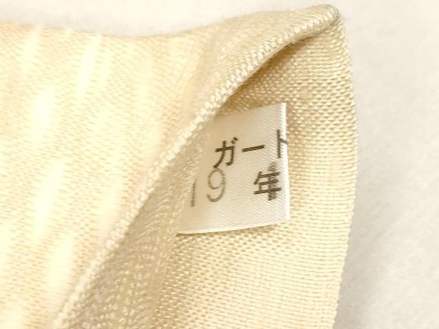 平和屋着物▽スリーシーズン　春夏秋　太鼓柄袋帯　櫛織り　立波吉祥文　正絹　逸品　CAAV5226yk_7