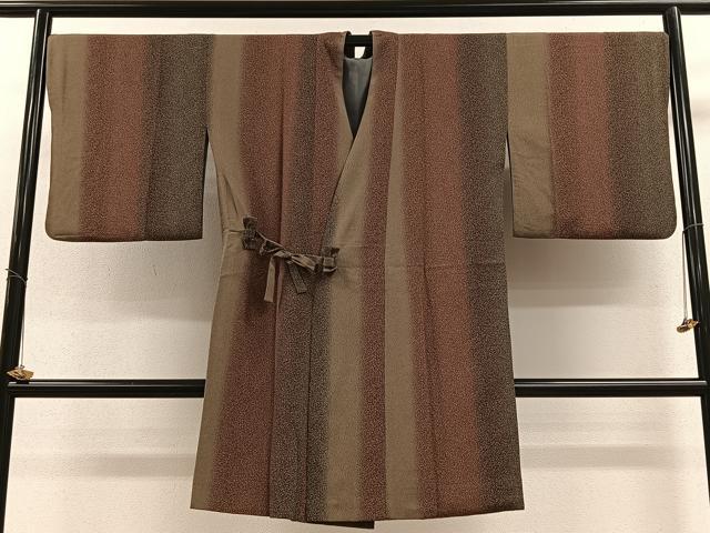 平和屋着物＃道中着　霞間道　ロング丈　洗える着物　CAAV5759id