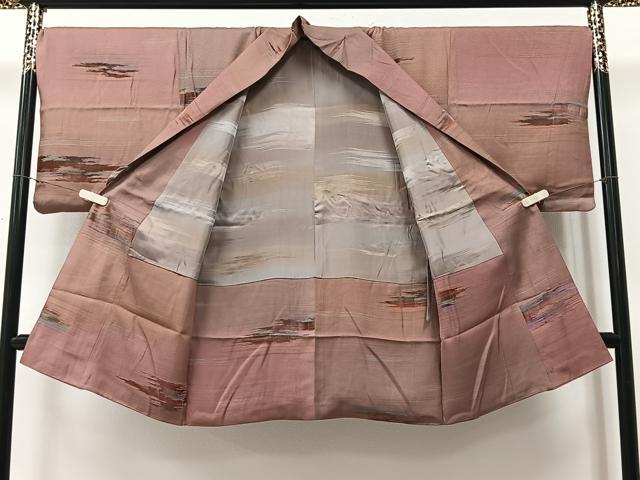 平和屋着物#染色家 岩浅公展 道中着 ビロード 霞文 暈し染め 平和屋着物#染色家 岩浅公展 道中着 ビロード 霞文 暈し染め
