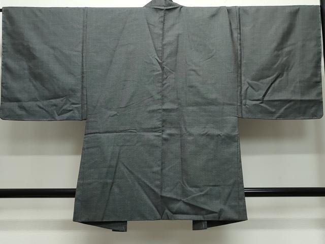 平和屋着物○男性 紬 アンサンブル 100亀甲 正絹 逸品 未使用 CAAV6427vf 