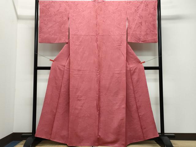 平和屋着物●上質な色無地　堅牢特殊両面染　山葵色　反端付き　正絹　逸品　未使用　CAAU9648vf 平和屋着物○上質な色無地 堅牢特殊両面染 山葵色 反端