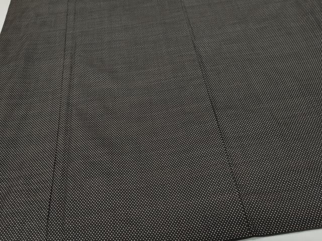 平和屋着物○男性 本場大島紬 7マルキ 川畑春廣作 証紙付き 正絹