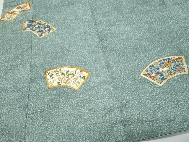 平和屋着物○野口彦太郎 大彦三代目 江戸染繍友禅 色留袖 刺繍