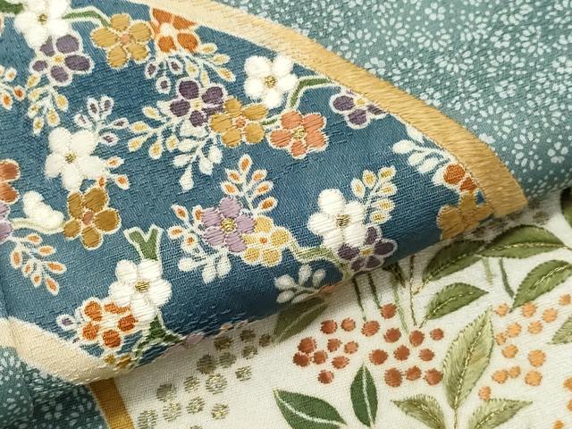 平和屋着物○野口彦太郎 大彦三代目 江戸染繍友禅 色留袖 刺繍