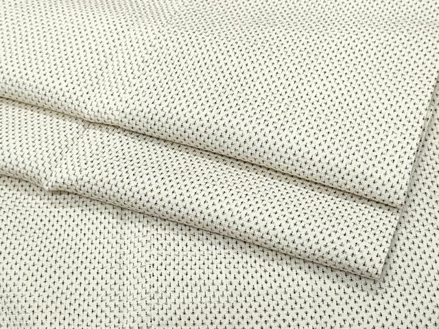 平和屋着物●本塩沢　蚊絣　正絹　逸品　CAAV6574vf