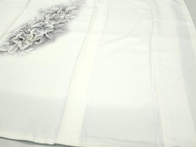 平和屋着物○訪問着 天然石 ラインストーン 草花文 正絹 逸品 CAAV6580vf