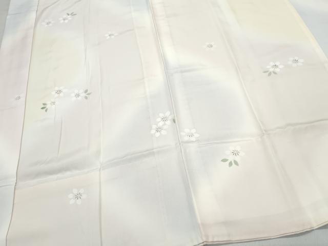 平和屋着物○長襦袢 無双仕立て 舞花文 暈し染め 正絹 逸品 CAAV6582vf