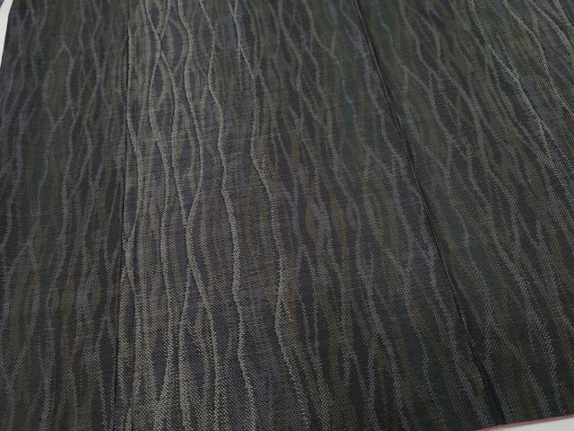 平和屋着物○本場大島紬 9マルキ 変わり縞 ますいわ屋扱い 正絹 逸品