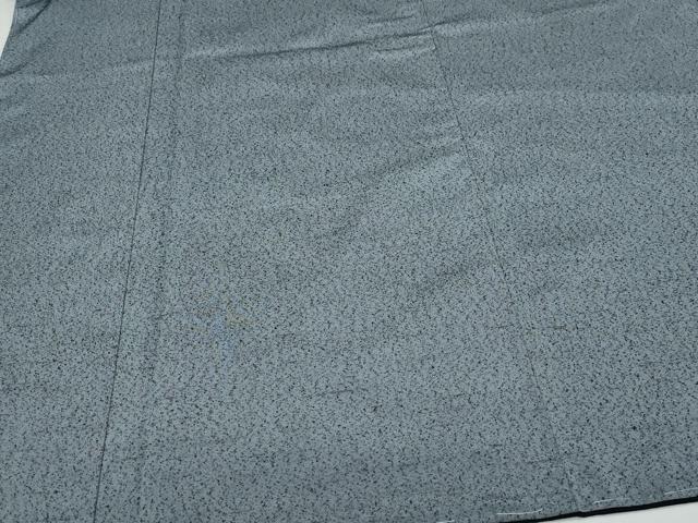 平和屋着物○男性 本場大島紬 薩摩結城 アンサンブル 灰色 キング