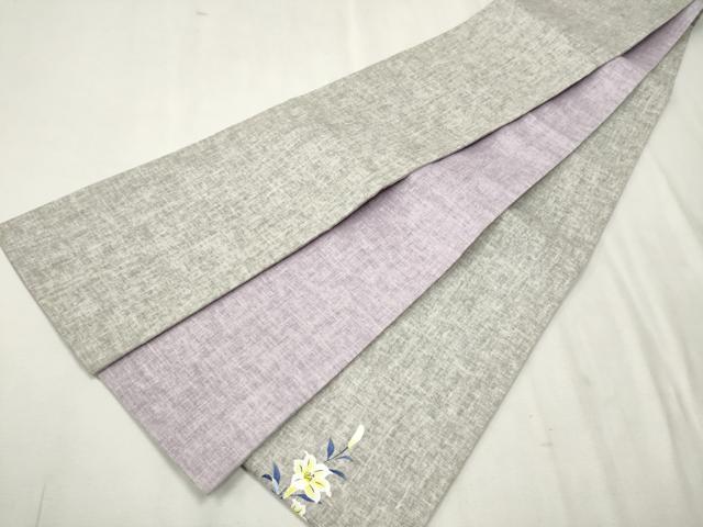 平和屋着物●両面　半幅帯　霞文　CAAV7092hy