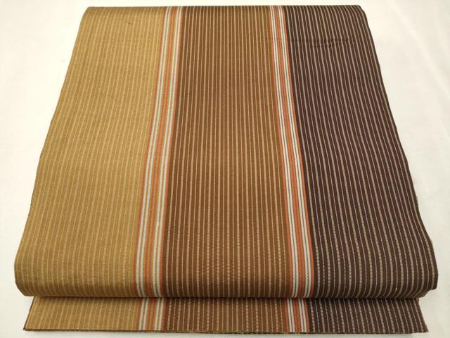 ☆きものマーチ逸品○菅原結 菅原工房 紬 漢方染 市松○美品