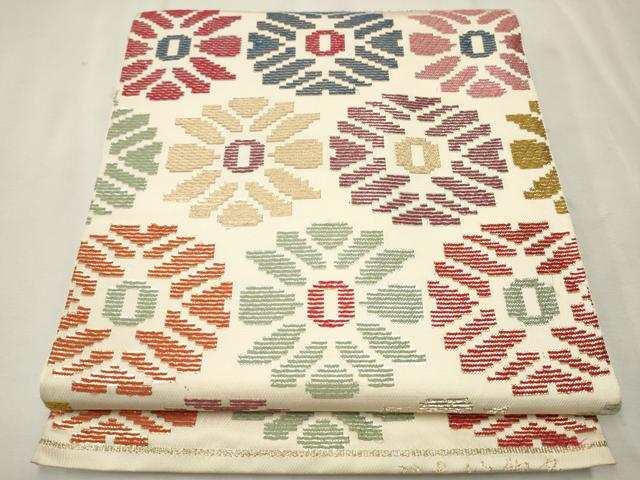 平和屋着物●六通柄　本袋帯　名物いちご　金銀糸　正絹　逸品　CAAV7111hy