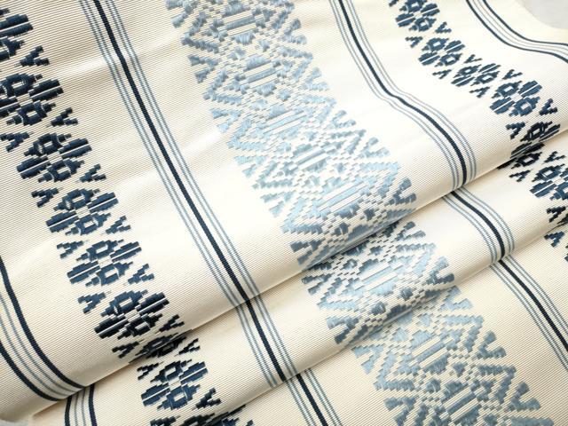 平和屋着物●本場筑前博多織　八寸名古屋帯　献上　正絹　逸品　CAAV7162hy