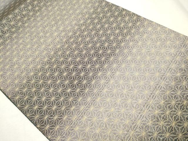 平和屋着物●両面　太鼓柄袋帯　紬地　螺鈿箔　横段吉祥文　金糸　やまと誂製　正絹　逸品　CAAV7189hy 平和屋着物○両面 太鼓柄袋帯 紬地 螺鈿箔 横段吉祥文