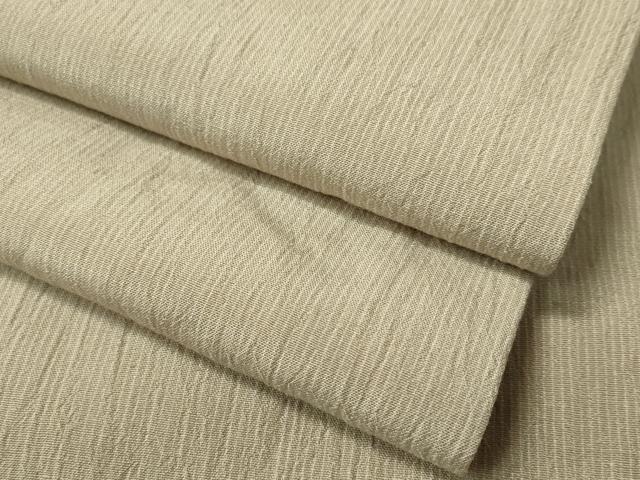 平和屋着物●結城紬　縞　正絹　逸品　CAAV8403vp