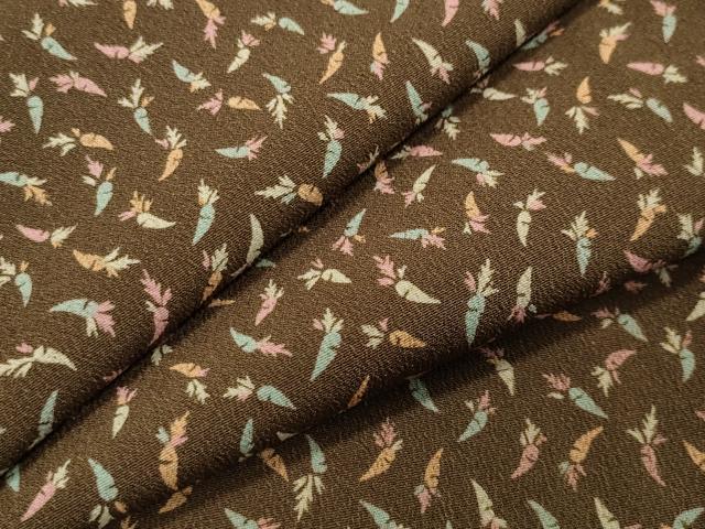 平和屋着物▽小紋　単衣　成り物　洗える着物　CAAV8889gh