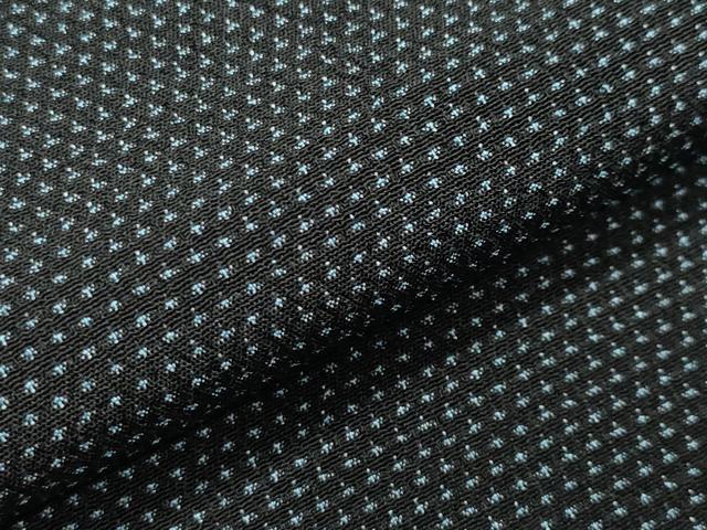 平和屋着物▽男性 本塩沢 単衣 蚊絣 正絹 逸品 CAAV8972gh