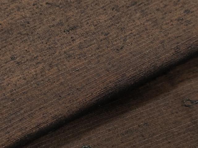 平和屋着物▽男性　紬　単衣　アンサンブル　霞文　正絹　逸品　CAAV8990gh_3