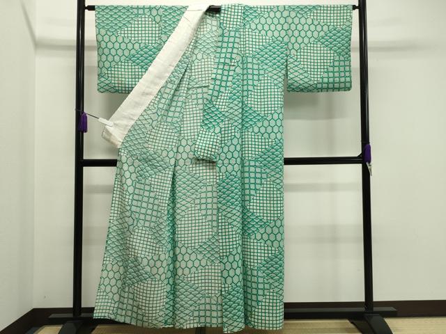 平和屋着物＊夏物 色無地 縦絽 渦紋紗 黒紅色 正絹 逸品 AABB6684jd