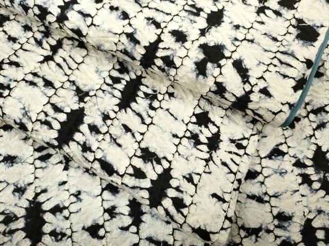 平和屋着物●上質な小紋　総絞り　吉祥文　正絹　逸品　CAAV9318ze